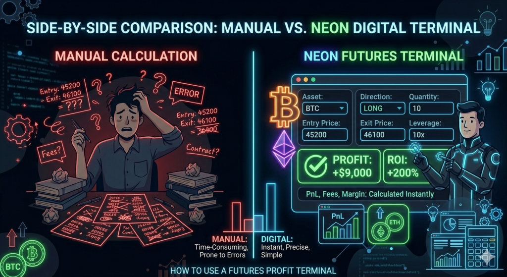 futures profit calculator